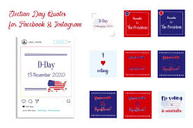 Download Election Day Fb And Ig Quote Icon Graphic By Toei Storyline Creative Fabrica PSD Mockup Templates