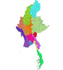Vectors illustration of capital of cambodia country. File Myanmar Townships Map Svg Wikipedia