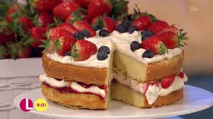 James martin victoria sponge recipe place the top half back on and sprinkle with icing sugar. James Tanner S Gluten Free Victoria Sponge Lorraine Youtube