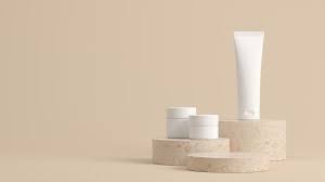 Minimal Background Mock Up Scene With Podium For Product Display 3d Rendering In 2020 Cosmetics Mockup Minimal Background Luxury Background