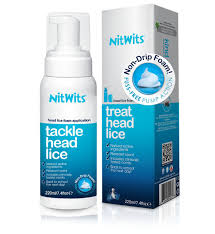 nitwits natural head lice foam