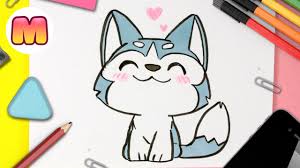 Dibujos para que los niños aprendan a dibujar los animales. Como Dibujar Un Gato Kawaii Facil Paso A Paso Como Dibujar Un Gatito Bebe Youtube