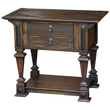 Accent Table Square Side Table With Drawers Luxury Furniture