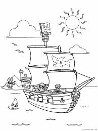 Pirates are a frightening specter for many sailors. Pirate Ship Coloring Pages For Boys Pirate Ship For Boys 14 Printable 2020 0713 Coloring4free Coloring4free Com