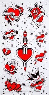 Sourpuss Traditional Tattooed Hearts Beach Towel Red And White Rockabilly Sourpuss Http Www Amazon Com Heart Tattoo Traditional Heart Tattoos Classic Tattoo