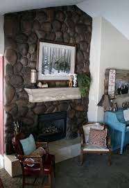 Check spelling or type a new query. Read Between Designs River Rock Fireplaces Rock Fireplaces Fireplace Makeover