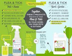 Flea Tick Spray For Pets Home With Natural Essential Oils Flea And Tick Spray Flea Remedies Fleas