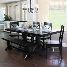 Based on retail price of $344.99 (sales & promotions excluded) Antique Black Wood 6 Piece Dining Kitchen Set By Walker Edison