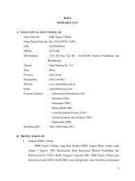 Sd mi smp mts sma smk ma. Laporan Ppp Smk 2