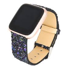 Amazon Com For Fitbit Versa Watch Band Quick Release Bling