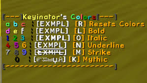 Check spelling or type a new query. Minecraft Chat Color Codes