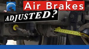 How To Determine Air Brake Adjustment Applied Pry Bar Mark Measure