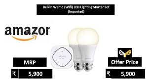 Belkin Wemo Wifi Led Lighting Starter Set Imported Youtube