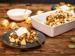 Apfel Stollen Crumble Von Chefkoch Video Chefkoch Rezepte Lebensmittel Essen Chefkoch