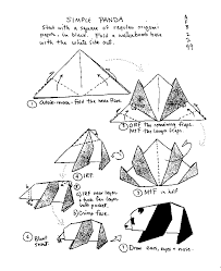 Aneka bentuk origami 07 apr 2017. Origami Panda Fachri S Blog