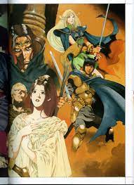 yamada akihiro record of lodoss war イラスト ロードス島戦記 アニメイラスト