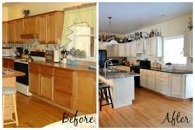 kitchen makeover using chalk paint by