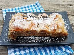 Placinta cu mere, un desert simplu de vara sau de toamna, delicios si aromat, cu foi subtiri, preparate in casa, ca sunt mai sanatoase. Strudel Cu Mere Rase Nuci Scortisoara Si Foi Subtiri Gina Bradea Youtube
