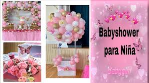 Decoracion Para Baby Shower Nina Vintage Youtube