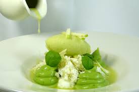 Coordonnez vos chaises de cuisine ou vos tabourets de bar à votre cuisine changer de la classique chaise de cuisine parce que votre nouvelle schmidt le chez schmidt, les. Different Textures Of Granny Smith Apple Gin Wasabi Basil Cream And Yogurt Gastronomia Vasca Escuela De Hosteleria Leioa