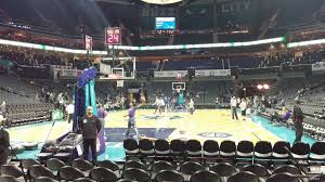 Spectrum Center Section 117 Charlotte Hornets