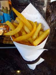 Belgian Fries In A Paper Cone Cornet A Frites Frietjes At Maison Antoine In Brussels Belgium Culinary Food Brussel