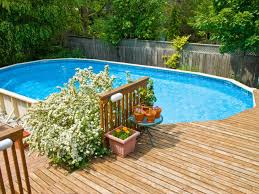 Can you build your own underground pool. Is It Ok To Put An Above Ground Pool In The Ground Hgtv