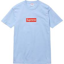 Supreme t, shirt, 20th anniversary box logo, s/s 2014. W2c Supreme 20th Anniversary Sky Blue Red Box Logo Album On Imgur