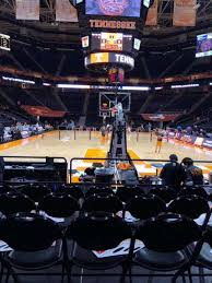 Thompson Boling Arena Section 113 Home Of Tennessee Volunteers
