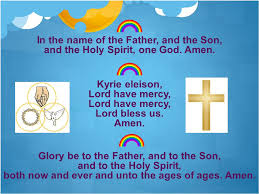 Orthodox christians worship the father, son, and holy spirit—the holy trinity, the one god. In The Name Of The Father And The Son And The Holy Spirit One God Amen Kyrie Eleison Lord Have Mercy Lord Bless Us Amen Glory Be To The Father Ppt