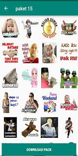 Gambar stiker bagus dan trend ini bisa anda gunakan untuk foto profil kalian, dengan itu tak cuma kalian yang bisa senang oleh keindahan kumpulan stiker lucu dan jorok ngeres yang kalian pajang, namun orang lain juga yang ada dikontak anda pun akan senang setelah melihat foto stiker keren. Kumpulan Stiker Wa Lucu Perang Gambar Para Android Apk Baixar