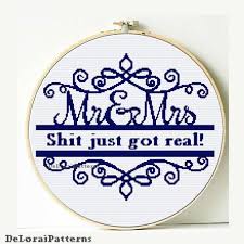 Collection by sabah el khodary • last updated 1 day ago. Funny Cross Stitch Pattern Wedding Cross Stitch Funny Wedding Wall Art Sassy Subversive Cross Stitch Maught Gift Anniversay Newlyweds Wedding Cross Stitch Cross Stitch Funny Funny Cross Stitch Patterns