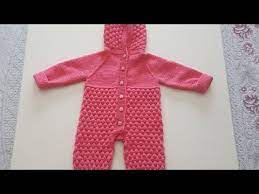 Bonbon Ornegi Bebek Tulumu Yapilisi 1 Bolum Kapson Youtube Bebek Tulumu Baby Knitting Patterns Bebek