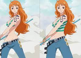 Art Fix? Of Nami from One piece. Explanation in comments. :  r mendrawingwomen