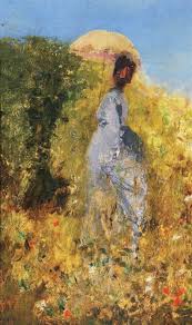 Giuseppe De Nittis In Giardino 1873 Art Female Art Italian Art