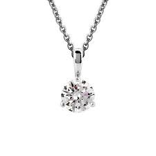 Adora Diamonds 1 2 Ct Diamond Solitaire Pendant Necklace In 14k White Gold With A 14k White Gold Adjustable 16 To 18 Cable Chain I2 I3 I J Walmart Com Diamond Pendants Designs