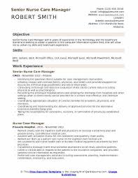 Nurse Care Manager Resume Samples Qwikresume