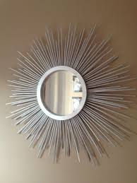 #womensartandcraft #sunflower #walldecorsfrom this video, you will get the idea about how to decorate a wall with paper available in the home. Diy Sun Mirror Every Home Is A Castle Mirror Frame Diy Sunburst Mirror Diy Round Mirror