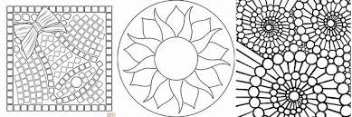 Beginner Mosaic Patterns Printable Sunset Bing Images Mosaic Patterns Free Mosaic Patterns Stained Glass Patterns Free