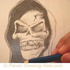 Creepy face 3d drawing illusion drawings amazing art. Evil Skull Drawing Step By Step How To Draw An Evil Skull
