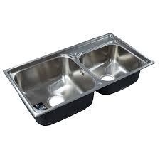 shark kitchen sink double bowl with