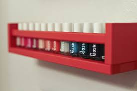 Diy Cheap Nail Polish Storage Ideas Ikea Spice Rack Diy Nail Polish Rack Ikea Diy