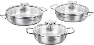 Emsan cemre 8 parça çelik tencere seti süper ürün. Korkmaz A1095 Aroma 6 Parca Sahan Seti Fiyatlari Ozellikleri Ve Yorumlari En Ucuzu Akakce