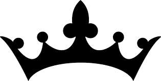 Black And White Crown Png File Crown Silhouette Svg Wikimedia Crown Silhouette Symbol Drawing Clip Art Borders
