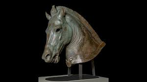 Any size can be custmized. Power And Pathos Bronze Sculpture Of The Hellenistic World Horse Head Medici Riccardi Horse