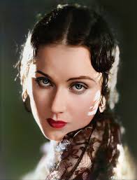 A colourised picture by me today of Fay Wray, the original photo posted by  Kathleen Adams Weiner. As always the original is there too for reverence  and preference.