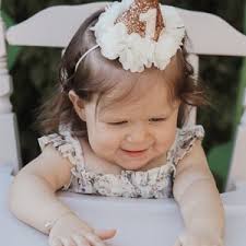 First Birthday Hat, Birthday Party Hat, Gold White Birthday, Girl First  Birthday, Girl 1st Birthday, 1st Birthday Party Hat, 1st Party Hat