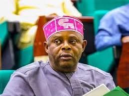 James Faleke reaches out