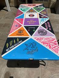 1211 Pong Table Beer Pong Table Painted Beer Pong Table Designs Beer Pong Table Diy