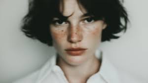 Freckled Portrait Photo